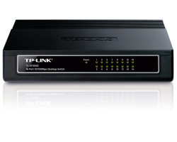 TP-Link 16-port Desktop preklopnik (Switch), 16×10/100M RJ45 ports, plastično kućište-1