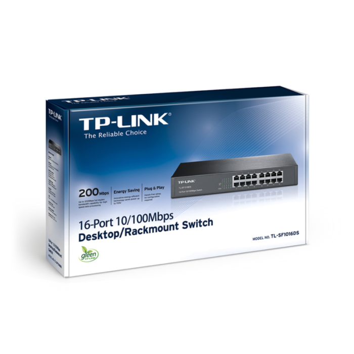 Switch TP-LINK TL-SF1016DS 16-port 10/100-4