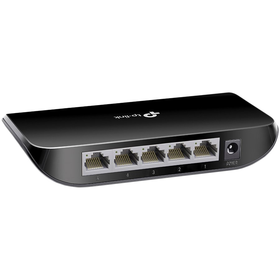 TP-Link 5-port Gigabit Desktop preklopnik (Switch), 5×10/100/1000M RJ45 ports, plastično kućište-3