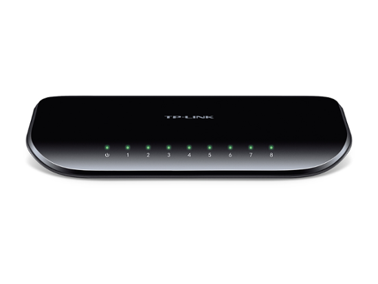 TP-Link 8-port Gigabit Desktop preklopnik (Switch), 8×10/100/1000M RJ45 ports, plastično kućište-4