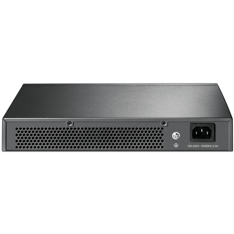 TP-Link 16-Port Gigabit Desktop/Rackmount Switch, 16 10/100/1000M RJ45 ports, 1U 13-inch rack-mountable steel case, energy-efficient technology, supports MAC address self-learning, Auto MDI/MDIX and A-7