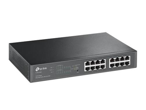 Preklopnik TP-LINK TL-SG1016PE 16-port Gigabit PoE+ (16×10/100/1000M RJ45, 8×PoE+, metalno kućište)-1