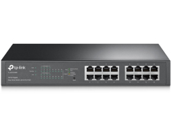 Preklopnik TP-LINK TL-SG1016PE 16-port Gigabit PoE+ (16×10/100/1000M RJ45, 8×PoE+, metalno kućište)-2