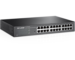 TP-Link 24-port Gigabit Easy Smart preklopnik (Switch), 24×10/100/1000M RJ45 ports, 1U 13"