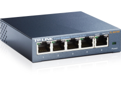 TP-Link 5-port Gigabit Desktop preklopnik (Switch), 5×10/100/1000M RJ45 ports, metalno kućište