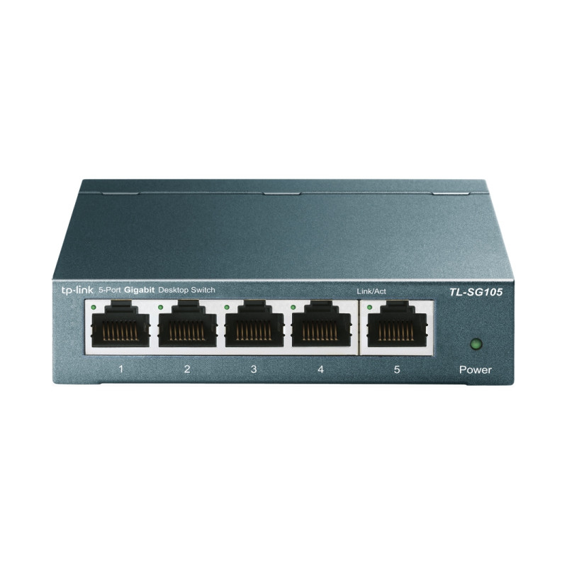 TP-Link 5-port Gigabit Desktop preklopnik (Switch), 5×10/100/1000M RJ45 ports, metalno kućište-12