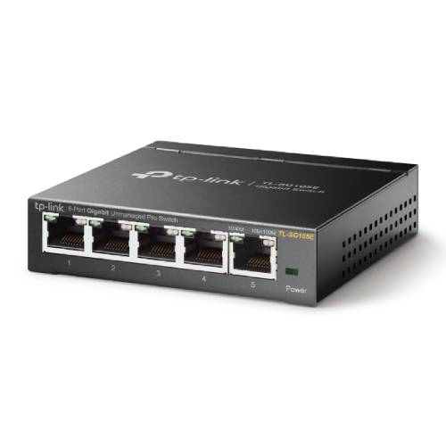 TP-Link 5-port Gigabit Easy Smart preklopnik (Switch), 5×10/100/1000M RJ45 ports, metalno kučište-0