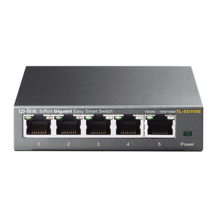 TP-Link 5-port Gigabit Easy Smart preklopnik (Switch), 5×10/100/1000M RJ45 ports, metalno kučište-6