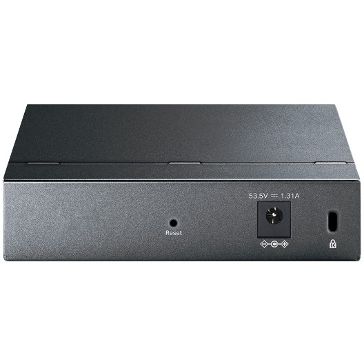 TP-Link 5-port Gigabit PoE Easy Smart preklopnik (Switch), 5×10/100/1000M RJ45, 4×PoE+, metalno kućište, 13" (65W)-8