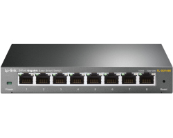 TP-Link 8-port Gigabit Easy Smart preklopnik (Switch), 8×10/100/1000M RJ45 ports, metalno kučište-1