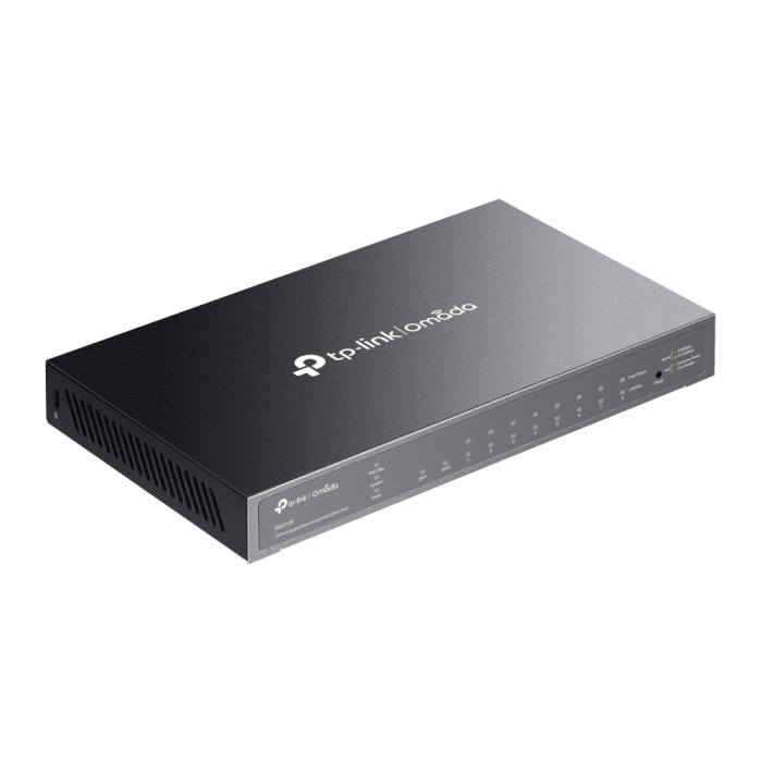 Preklopnik TP-LINK TL-SG2210P 10-port Gigabit PoE+ Smart (8×10/100/1000M RJ45 + 2×SFP, metalno kućište, 61W)-7