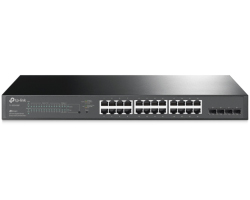 Preklopnik TP-LINK JetStream 24-port Gigabit L2 PoE+ Smart (250W)