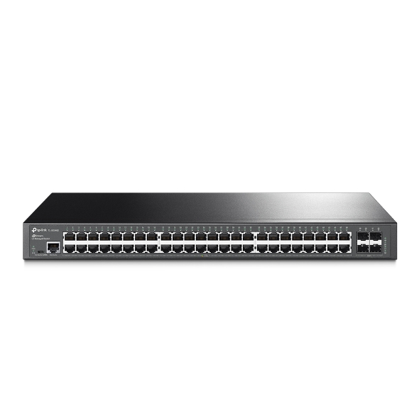 Preklopnik TP-LINK JetStream 48-port Gigabit L2 Smart 48×10/100/1000 RJ45 ports, 4×SFP Gigabit, 1U 19" rack-mount-1