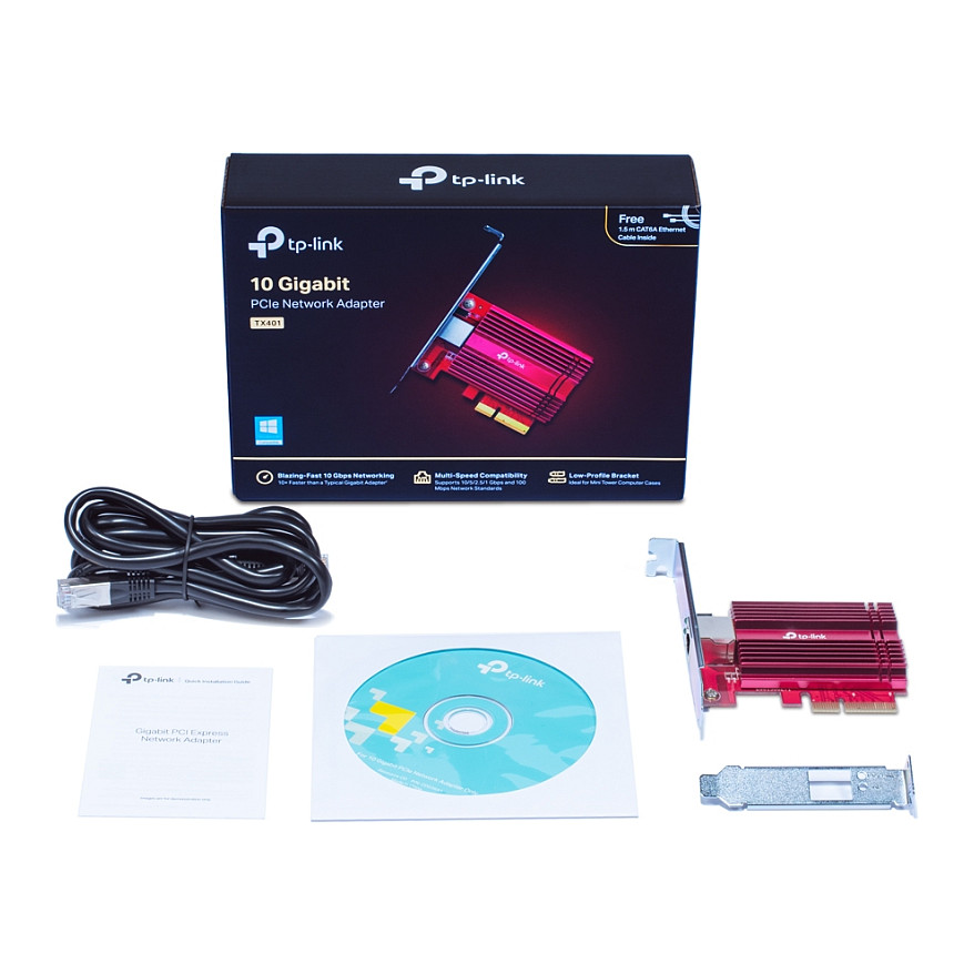 Mrežna kartica TP-LINK TX401 10 Gigabit PCIe low profile-16