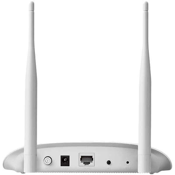 TP-Link bežična pristupna točka (AP) 300Mbps (2.4GHz), 802.11n/g/b, podrška za Pasivni PoE, 1×LAN, AP/Client/Bridge/Repeater, Multi-SSID, 2×fiksna antene-2