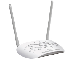 TP-Link bežična pristupna točka (AP) 300Mbps (2.4GHz), 802.11n/g/b, podrška za Pasivni PoE, 1×LAN, AP/Client/Bridge/Repeater, Multi-SSID, 2×fiksna antene-1