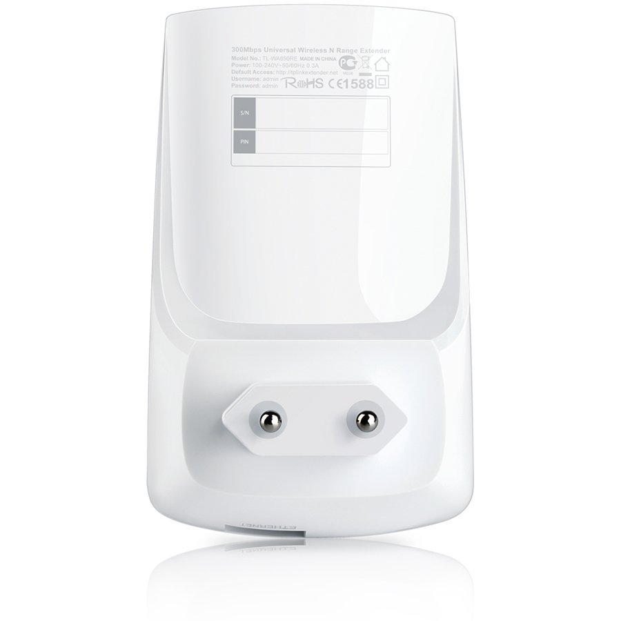 TP-Link bežični pojačivač dometa (Universal Range Extender) 300Mbps, (2.4GHz), 802.11b/g/n, 1×RJ45 10/100, 2×interna antena, range extender tipka-5