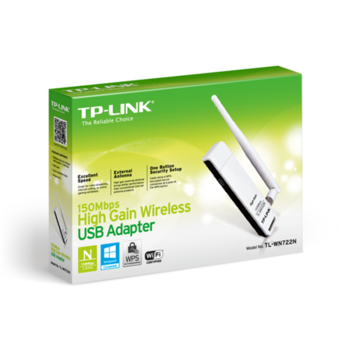 TP-Link bežični USB adapter 150Mbps (2.4GHz), 802.11n/g/b, odvojiva antena-4