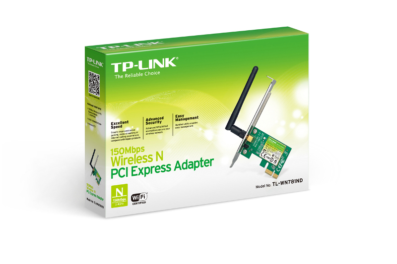 TP-Link bežični PCIe adapter 150Mbps (2.4GHz), 802.11n/g/b, 1× odvojiva antena-5