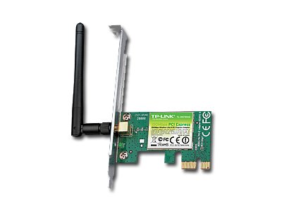TP-Link bežični PCIe adapter 150Mbps (2.4GHz), 802.11n/g/b, 1× odvojiva antena-2