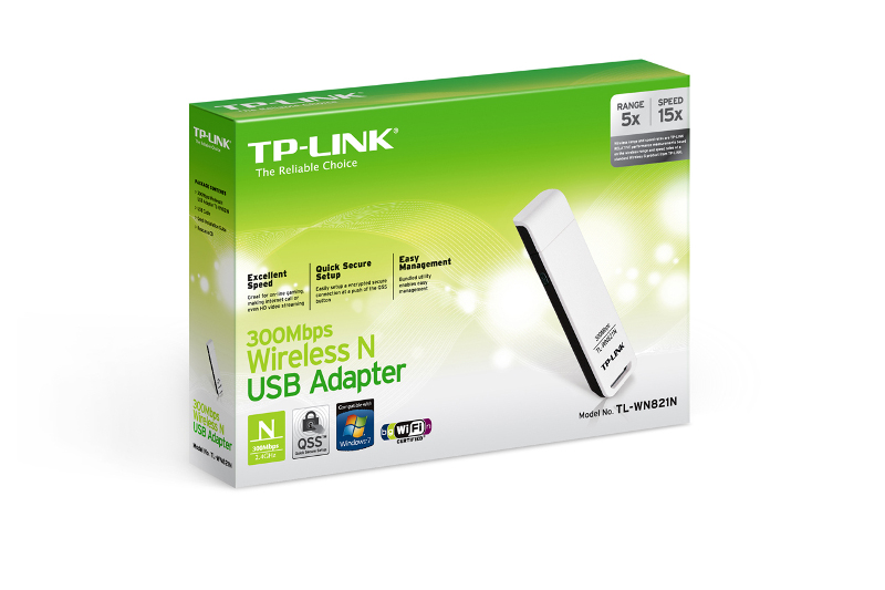 TP-Link bežični USB adapter 300Mbps (2.4Ghz), 802.11n/g/b, 2T/2R-4