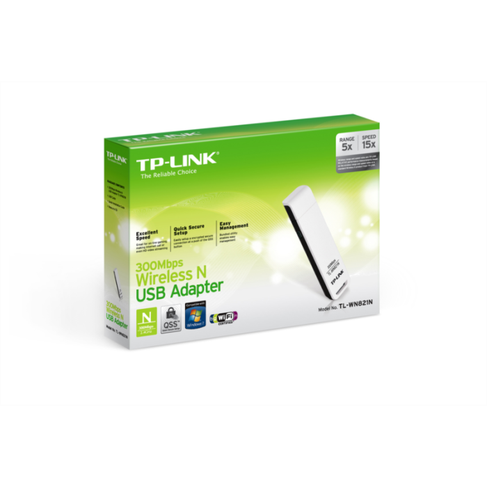 TP-Link bežični USB adapter 300Mbps (2.4Ghz), 802.11n/g/b, 2T/2R-8