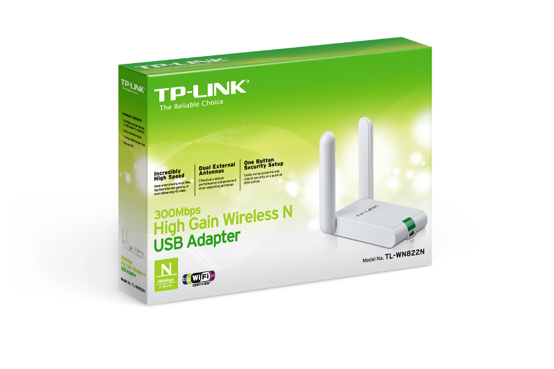 USB wireless adapter TP-LINK TL-WN822N 300MBPS-0