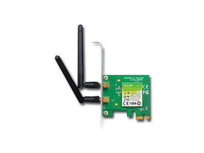 TP-Link bežični PCIe adapter 300Mbps (2.4GHz), 802.11n/g/b, 2× odvojiva antena, Low profile-2