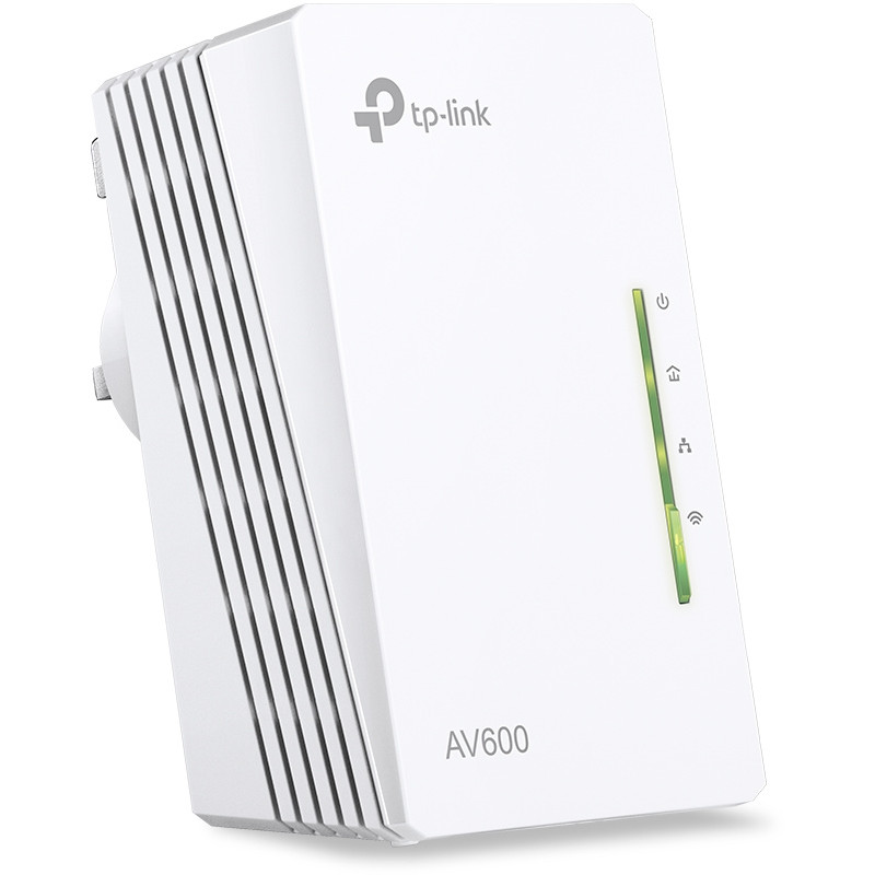 Powerline adapter TP-LINK AV600 300Mbps 2.4GHz 2×LAN HomePlug AV Plug and Play-4