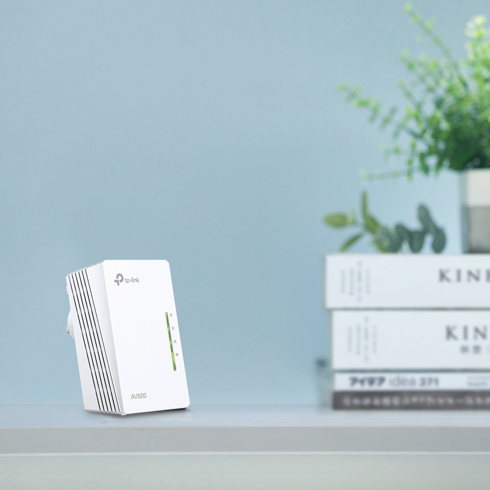 Powerline adapter TP-LINK AV600 300Mbps 2.4GHz 2×LAN HomePlug AV Plug and Play-6