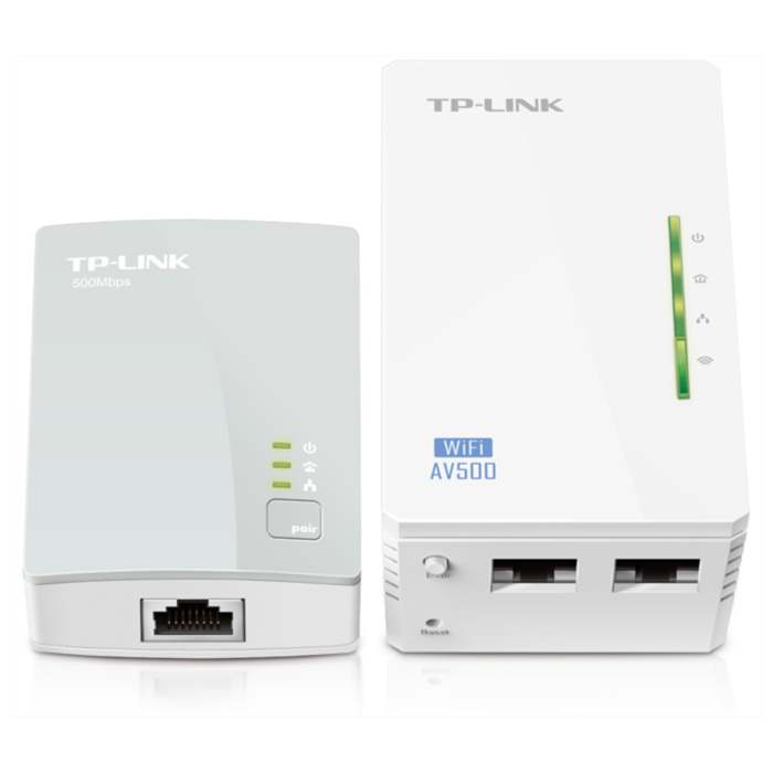 Powerline adapter TP-LINK TL-WPA4220 300Mbps/600Mbps, HomePlug AV, Plug and Play-4