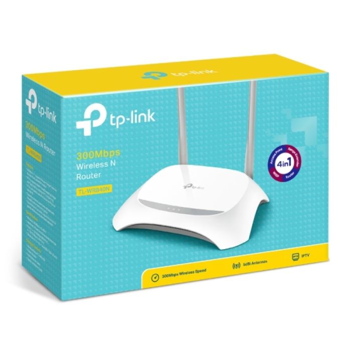 TP-Link bežični usmjerivač (Router) 300Mbps (2.4GHz), 802.11n/g/b, 1×WAN + 4×LAN, 2×fiksna antena-4