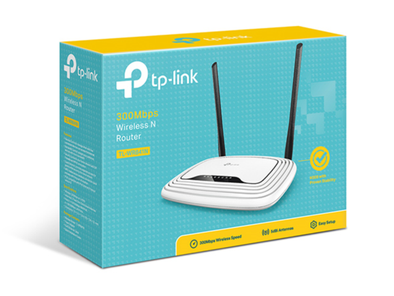 TP-Link bežični usmjerivač (Router) 300Mbps (2.4GHz), 802.11n/g/b, 1×WAN + 4×LAN, 2×fiksne antene-8