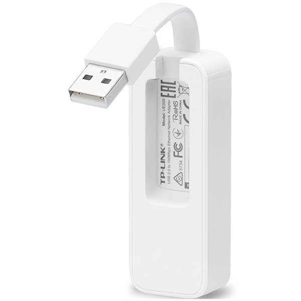TP-Link USB2.0 mrežni adapter, 1×USB2.0, 1×10/100-5