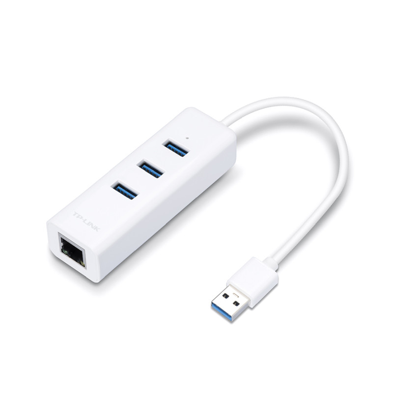 TP-Link USB3.0 na Gigabit mrežni adapter, USB3.0×3 hub-7