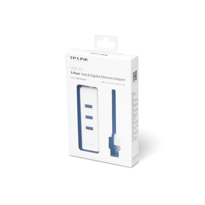 TP-Link USB3.0 na Gigabit mrežni adapter, USB3.0×3 hub-5