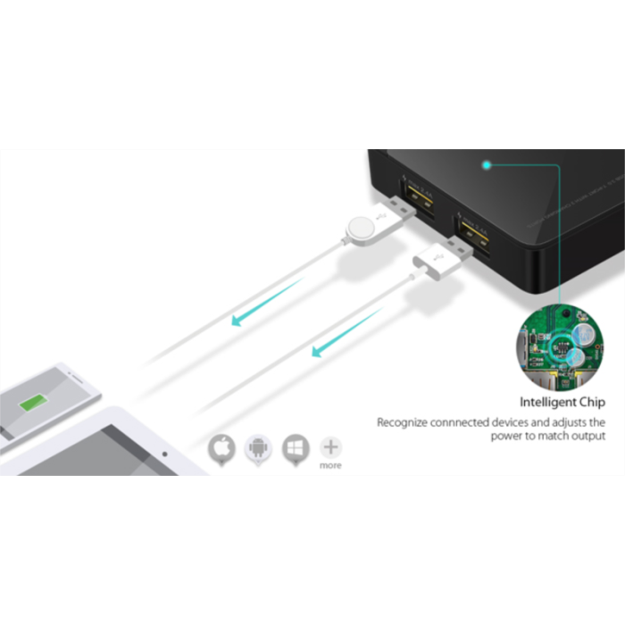 TP-Link USB3.0 Hub 7-port + 2 port za punjenje, sa napajanjem-7