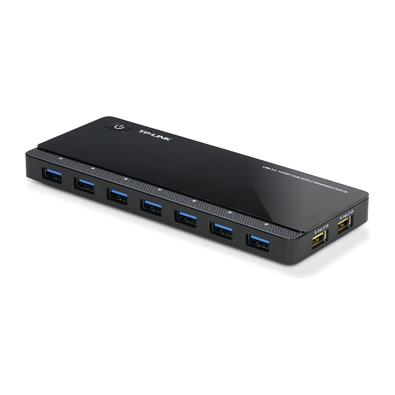 TP-Link USB3.0 Hub 7-port + 2 port za punjenje, sa napajanjem-9