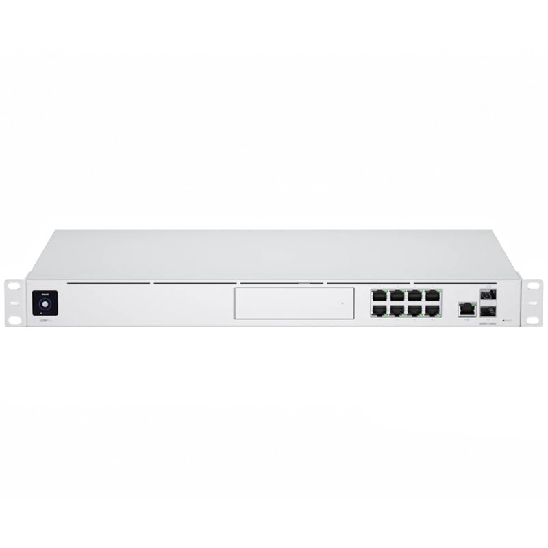 Ubiquiti UniFi Dream Machine Pro, 8×G-LAN, 1×G-WLAN, 1×1/10G SFP+ LAN/WAN-0