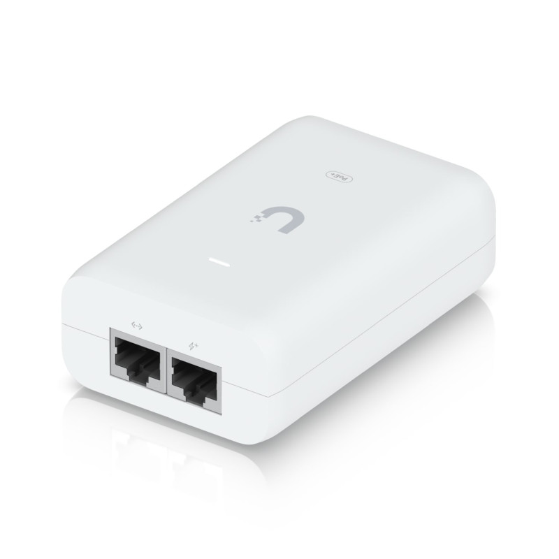 Ubiquiti PoE injector, Gigabit, 802.3at, 30W (U-POE-AT)-21