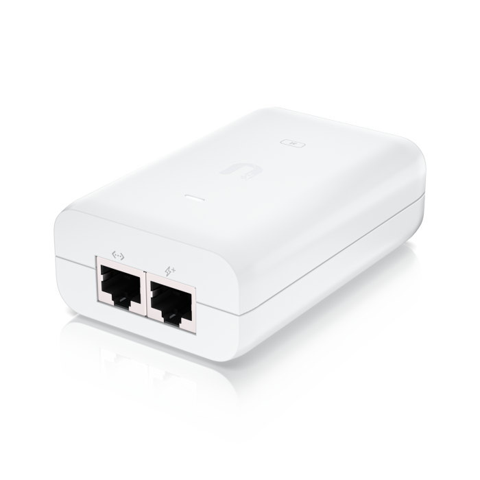 Ubiquiti PoE injector, Gigabit, 802.3at, 30W (U-POE-AT)-16