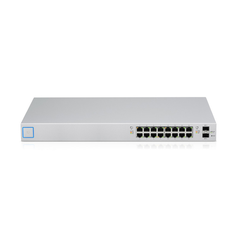 Switch UBIQUITI UniFi Managed 16-port Gigabit (8-port PoE+)-14