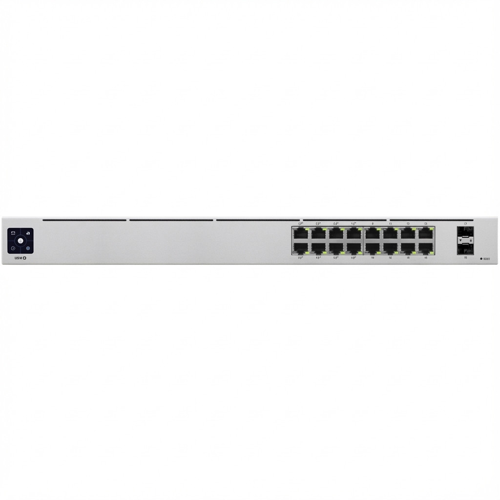 Switch UBIQUITI UniFi Managed 16-port Gigabit (8-port PoE+)-6