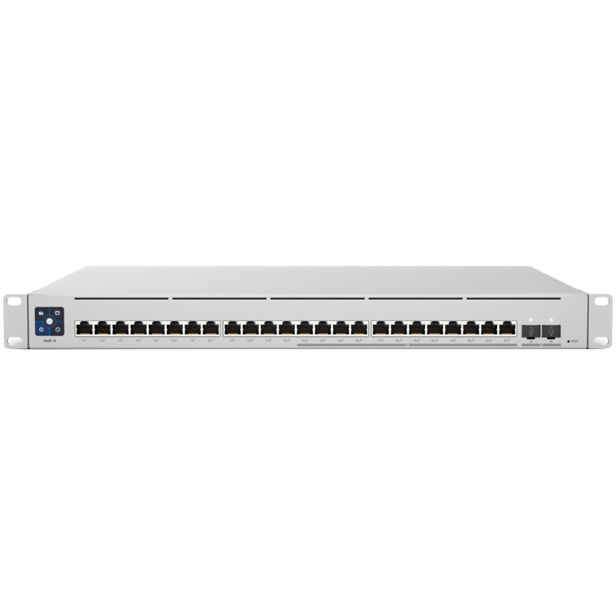 Preklopnik UBIQUITI USW-ENTERPRISE-24-POE 24 port 2.5GbE POE switch SFP+ upl-2