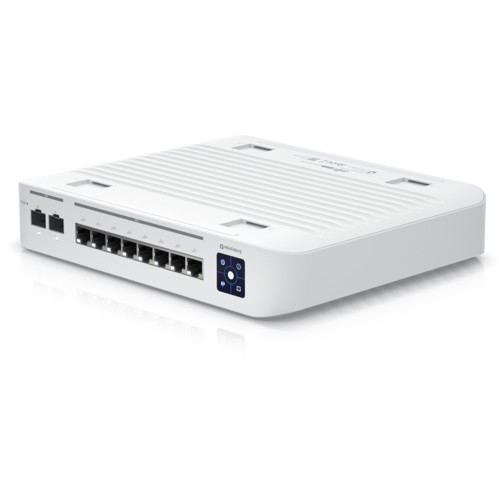 Switch UBIQUITI UniFi USW-Enterprise-8-PoE (8×2.5GbE PoE+, 2×SFP+ uplink, 120W, L3, crni)-7