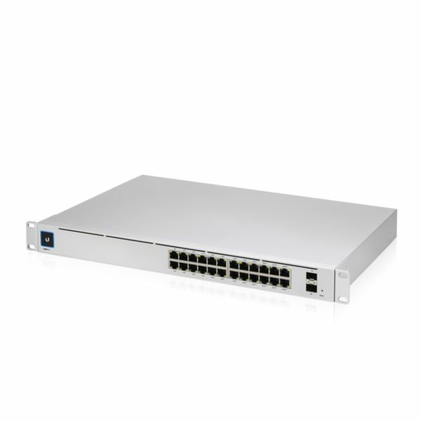 Ubiquiti USW-Pro-24-POE-EU configurable Gigabit Layer2 and Layer3 switch with auto-sensing 802.3at PoE+ and 802.3bt PoE++-1