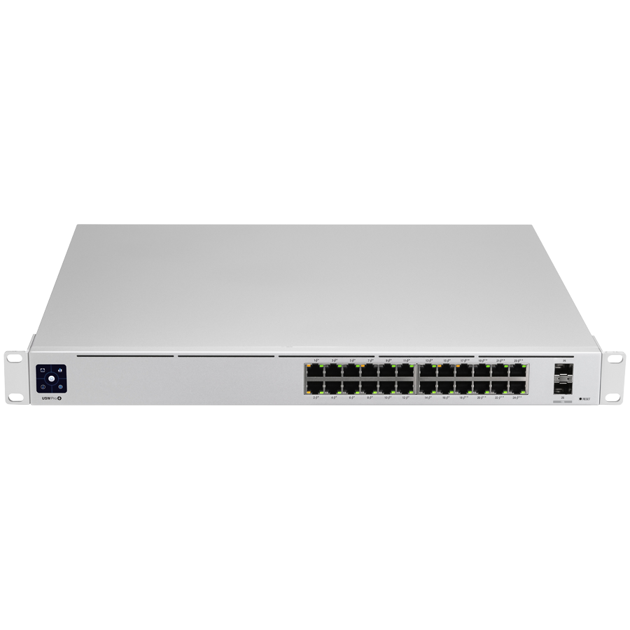 Ubiquiti USW-Pro-24-POE-EU configurable Gigabit Layer2 and Layer3 switch with auto-sensing 802.3at PoE+ and 802.3bt PoE++-0