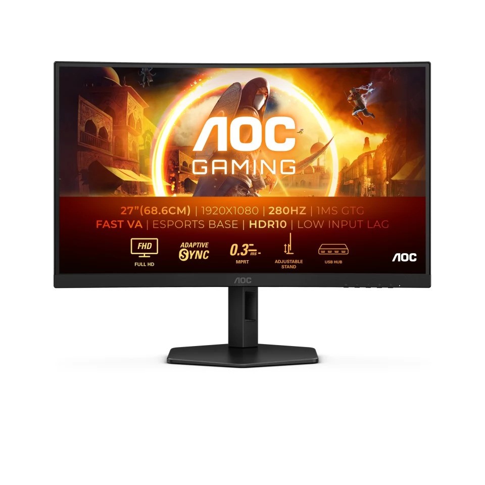 AOC C27G4ZXU 27" 280Hz curved gaming monitor-10
