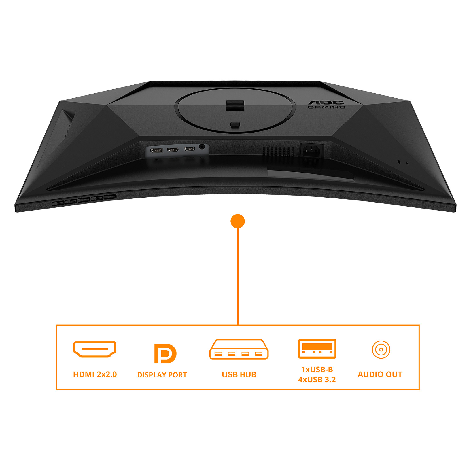 AOC C27G4ZXU 27" 280Hz curved gaming monitor-23