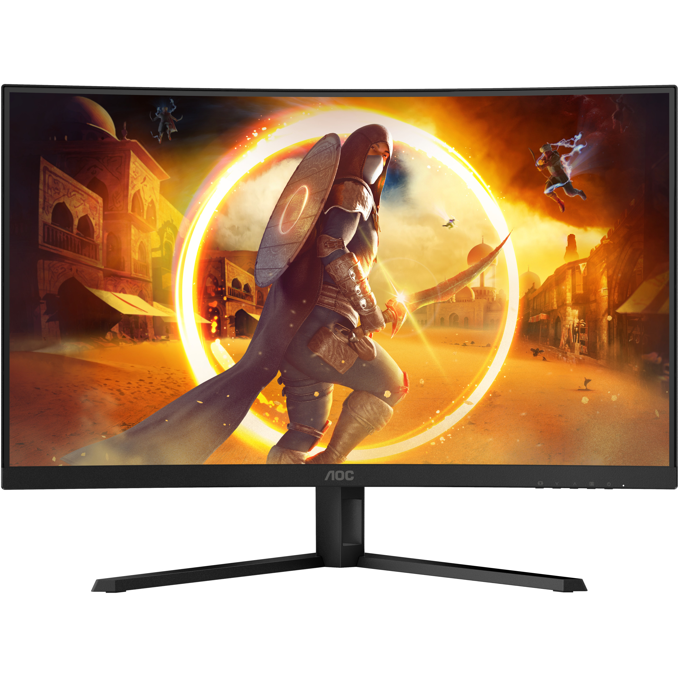 Monitor AOC CQ32G4VE (31,5", QHD, HDMIx2, DP, 180Hz, HAS, Crno siva)-18